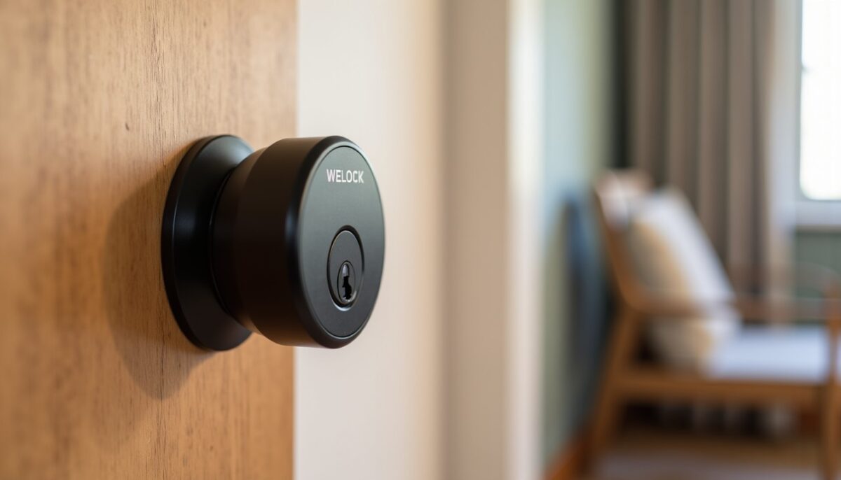 WELOCK u81 : test de la serrure connectée à cylindre sans perçage, autonomie et sécurité